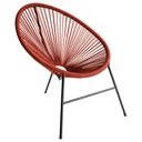 Ver imagem 1 de Cadeira para Área Externa Acapulco em Aço Carbono e Cordão de Fibra Sintética