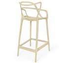 Ver imagem 6 de Kit 18 Banquetas Média Allegra 66cm Design Cozinha/bancada - Nude