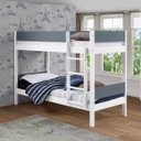 Ver imagem 1 de Beliche Branco Laca com Cinza Fit Color