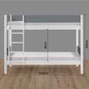 Ver imagem 5 de Beliche Branco Laca com Cinza Fit Color