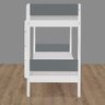 Beliche Branco Laca com Cinza Fit Color - 3