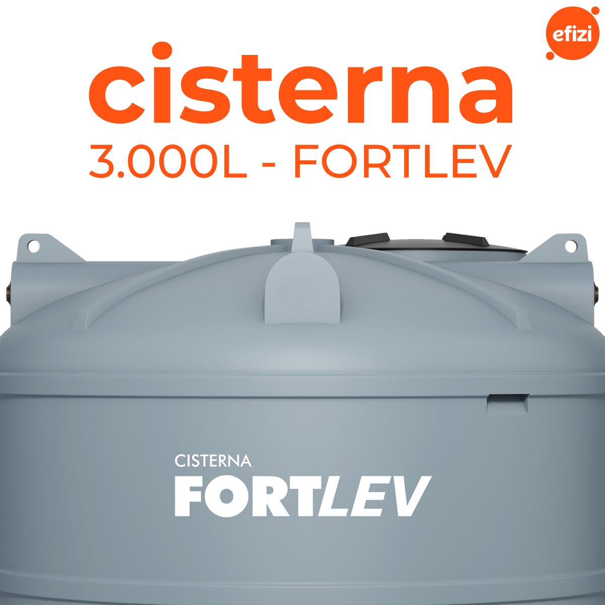 Cisterna 3.000l Fortlev - 2