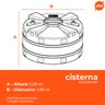 Cisterna 3.000l Fortlev - 3