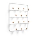 Ver imagem 2 de Estique Multi Organizer - Cabideiro com 14 Ganchos para Parede ou Porta Umbra