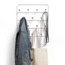 Ver imagem 1 de Estique Multi Organizer - Cabideiro com 14 Ganchos para Parede ou Porta Umbra