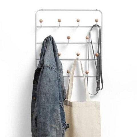 Estique Multi Organizer - Cabideiro com 14 Ganchos para Parede ou Porta Umbra