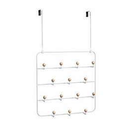 Estique Multi Organizer - Cabideiro com 14 Ganchos para Parede ou Porta Umbra - 4