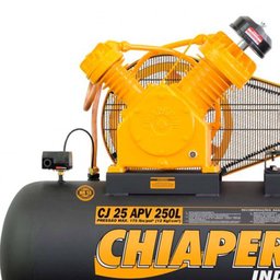 Compressor Industrial 25 Pés 250 Litros 5 Hp 220/380 V-Chiaperini-Cj25Apv250L - 2