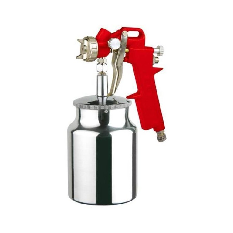 Pistola de Pintura Chiaperini CH PP-22 Red Bico 1.5 mm Caneca 1 Litro Alta Produção
