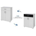 Ver imagem 4 de Amário Cozinha 302 Branco 2 Portas Benetil - Branco