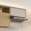 Ver imagem 3 de Armario Geladeira 1 Porta Bascula Condessa 80cm 100% Mdf - Carvalho-greige - Nesher