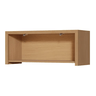 Armario Geladeira 1 Porta Bascula Condessa 80cm 100% Mdf - Carvalho-greige - Nesher - 2