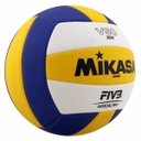 Ver imagem 2 de Bola Vôlei Mikasa VSO 2000 Oficial F.I.V.B. - Branco / Azul