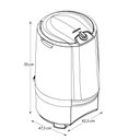 Ver imagem 4 de Centrífuga de Roupa Cesto Inox 12kg Colormaq 127V