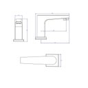 Ver imagem 2 de Torneira para Lavatório Touchless Bica Baixa Level Sense 1785 Black Matte Deca