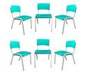 Ver imagem 2 de Kit 6 Cadeiras Iso Infantil Escolar e Creche