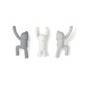 Ver imagem 3 de Buddy - Conjunto Cabideiros de Parede com 3 Peças Paleta Cinza - Umbra