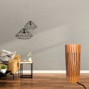 Ver imagem 3 de Luminária de Chão MDF TORRE DE PISA:MDF CRU/Kit com 2 - 85x25cm e 75x25cm