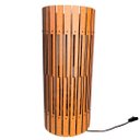 Ver imagem 1 de Luminária de Chão MDF TORRE DE PISA:MDF CRU/Kit com 2 - 85x25cm e 75x25cm