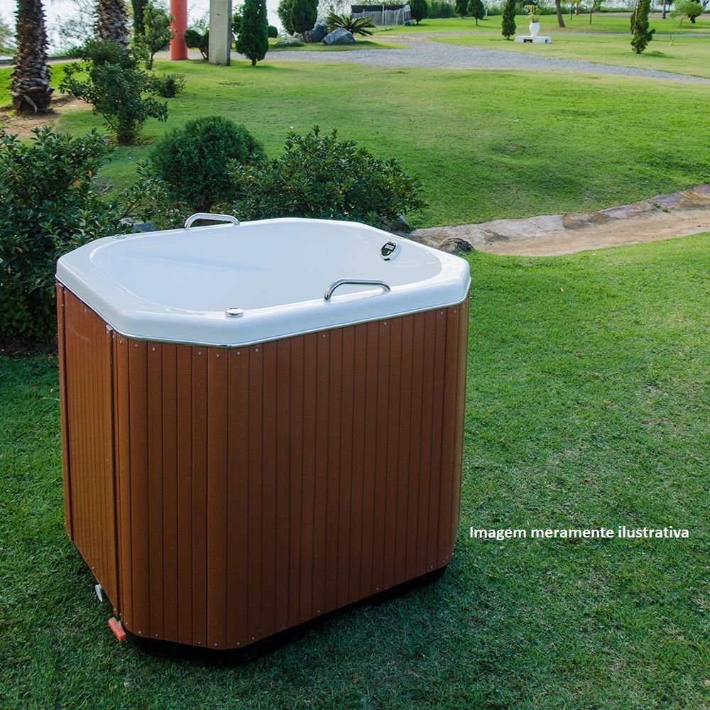 Ofurô Astra Zen Luxo 110CMX100CMX78CM sem Aquecedor Branco