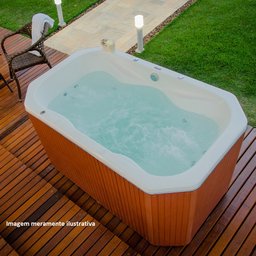 Ofurô Astra Zen Maggiore Luxo 165cmx100cmx80cm sem Aquecedor - 4