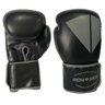 Luva de Boxe Premium 14 oz Preto e Cinza Iron Arm - 2