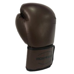 Luva de Boxe Premium 16 oz Marrom Escuro Iron Arm - 3