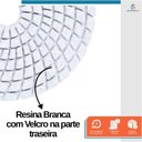 Ver imagem 4 de Kit 5 Disco de Lixa Diamantada Polir Mármore Granito Porcelanato Marmoraria Grão 1500 - Starfer