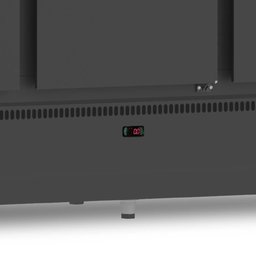 Mini Câmara 6 Portas Resfriados 1152l Preto 0 a 7ºc Ar Forçado Motor Inferior Mcr6pp Refrimate - 4