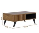 Ver imagem 3 de Mesa de Centro para Sala Noce Milano Preto Fosco Jeri Colibri
