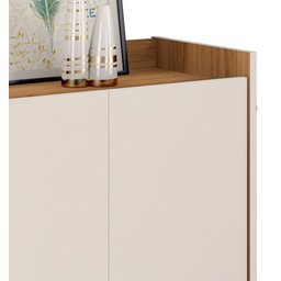 Buffet Aparador 2 Portas Retrô Mark Potenza - Off White - 4 Buffet Aparador 2 Portas Retrô Mark Potenza - Off White - 4
