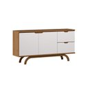 Ver imagem 2 de Buffet Aparador 100% MDF 2 Portas 2 Gavetas 150cm Vicenza
