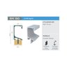 PUXADOR RM 190 COM 3 METROS INOX POLIDO - 2