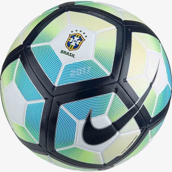 Bola Society Nike Strike CBF 5 Amarela/Preta - Compre Agora