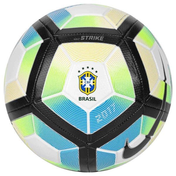 Bola Society Nike Strike CBF 5 Amarela/Preta - Compre Agora