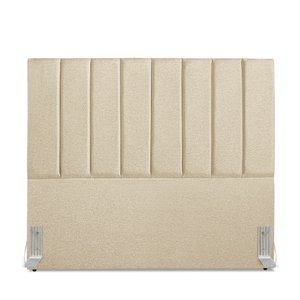 Cabeceira Estofada Carla 160 Cm Linho Bege