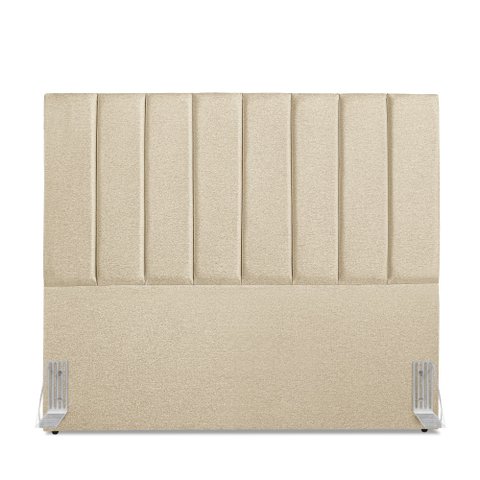 Cabeceira Estofada Carla 160 Cm Linho Bege