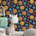 Ver imagem 2 de Papel de Parede Infantil Espaço Mod 09-60x300cm
