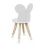 Cadeira Infantil Borboleta Tampo Mdf Pés Pinus:branco - 3