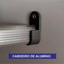 Ver imagem 5 de Guarda Roupa Casal Delta 6 Portas 2 Gavetas MDF com Espelho Branco Leifer Móveis