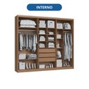 Ver imagem 5 de Guarda-Roupa 6 Portas 3 Gavetas Florence
