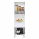 Ver imagem 6 de Paneleiro Cozinha Torre Quente 60cm 4 Portas 1 Gaveta Branco