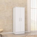 Ver imagem 1 de Armário Multiuso Viena 2 Portas Branco Demóbile