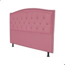 Ver imagem 2 de Kit Cabeceira e Calçadeira com Baú 140 Cm King Casal Diana Suede