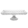 Travessa de Cristal C/ Pe Deli Diamond 34,5x18,5x11,5cm Lyor - 5