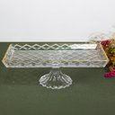 Ver imagem 4 de Travessa de Cristal C/ Pe Deli Diamond 34,5x18,5x11,5cm Lyor