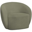 Ver imagem 1 de Poltrona Decorativa para Sala de Estar Living Gliese K01 Bouclê Verde - Lyam Decor