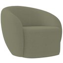 Ver imagem 6 de Poltrona Decorativa para Sala de Estar Living Gliese K01 Bouclê Verde - Lyam Decor