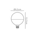 Ver imagem 2 de Lâmpada G95 12w 2700K Branco Quente E-27 Bivolt Opus - LP-34195