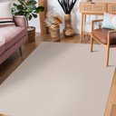 Ver imagem 1 de Tapete Passadeira Antiderrapante Algodão 50 x 140 Pilão:Rosa